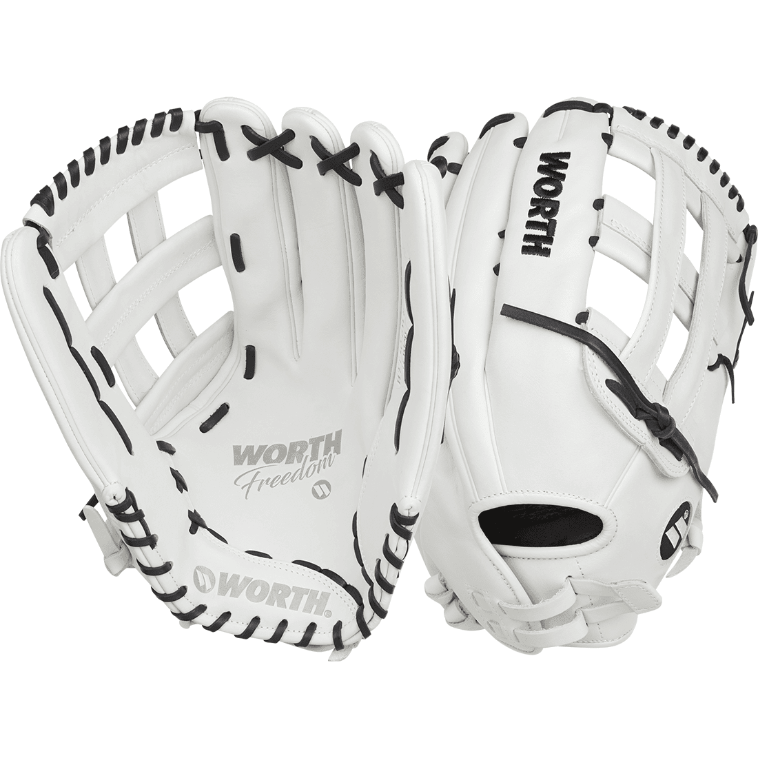 Worth Freedom Series 15" Slowpitch Softball Glove: WWF150-6WB