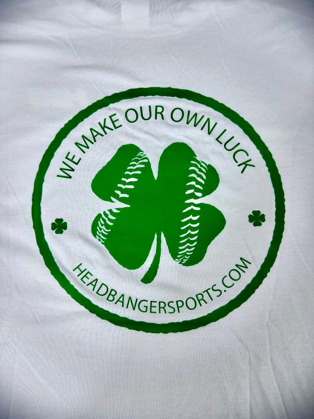 Shop HB Sports Lifestyle Active Wear Men's Shirts: St Patricks Day (White) at Headbanger Sports