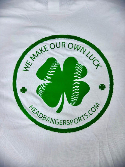 Shop HB Sports Lifestyle Active Wear Men's Shirts: St Patricks Day (White) at Headbanger Sports