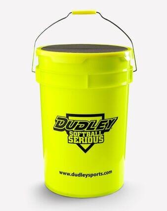 Dudley 12" NFHS Thunder Heat Fastpitch Softball (Dozen) Bucket: 4D48051