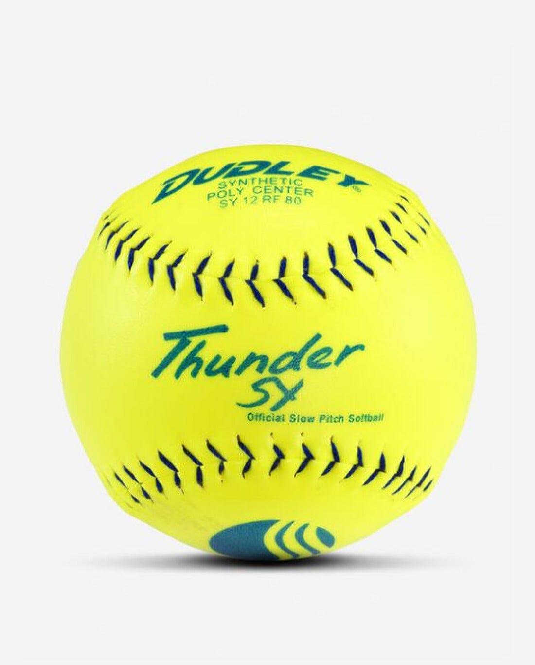 Dudley Thunder SY Slowpitch Softball 12” USSSA Classic M – (DOZEN): 4U541Y