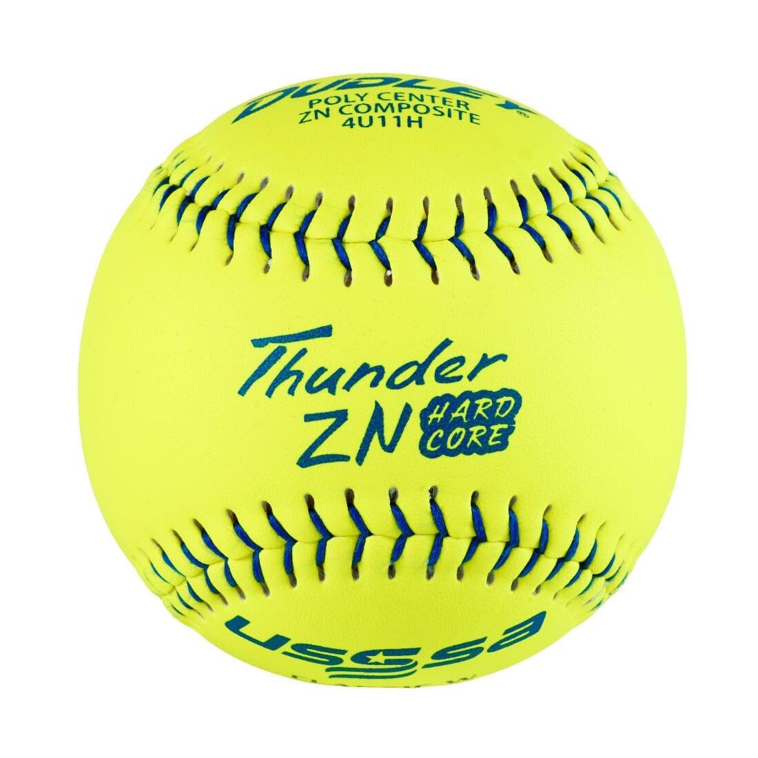 Shop Dudley Thunder ZN Hard Core 11" PRO M USSSA Slowpitch Softballs (DOZEN): 4U11H at Headbanger Sports