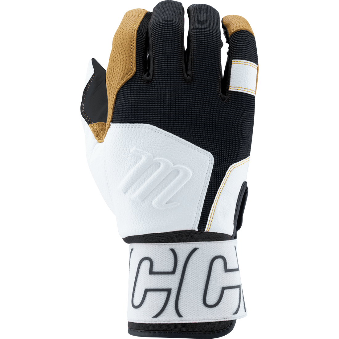 Marucci Blacksmith v2 Full Wrap Batting Gloves (Multiple Colors): MBG2BKSMFW