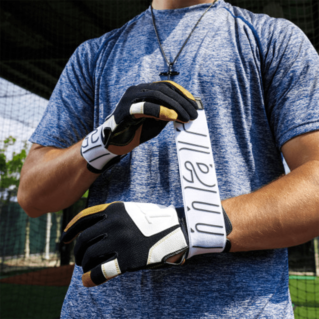 Marucci Blacksmith v2 Full Wrap Batting Gloves (Multiple Colors): MBG2BKSMFW