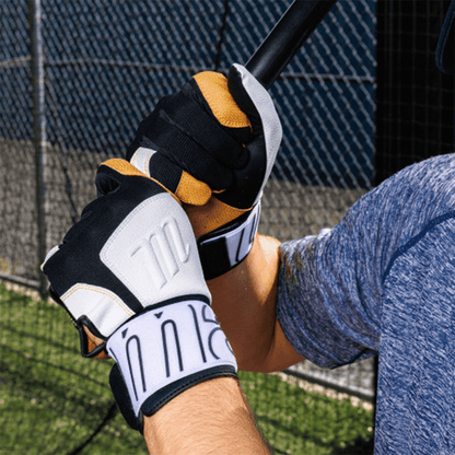 Marucci Blacksmith v2 Full Wrap Batting Gloves (Multiple Colors): MBG2BKSMFW