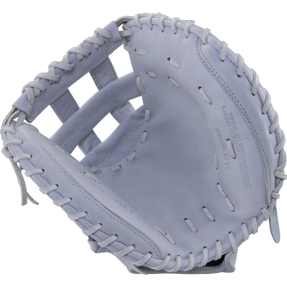 Marucci Magnolia M-Type 240C2 34"  H-Web Fastpitch Catcher's Mitt: MFGMGM240C2FP-W