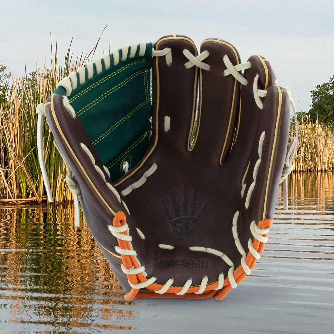 Shop Marucci NightShift " Mallard " 12" Pitcher's Baseball Glove: MFGNTSHFT-0306 at Headbanger Sports