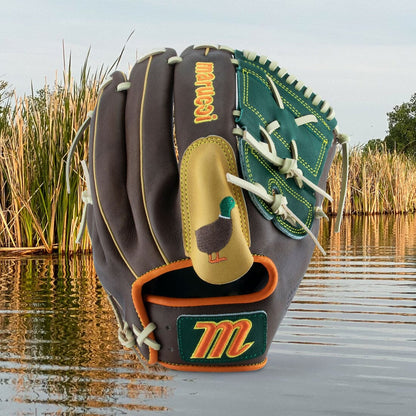 Shop Marucci NightShift " Mallard " 12" Pitcher's Baseball Glove: MFGNTSHFT-0306 at Headbanger Sports