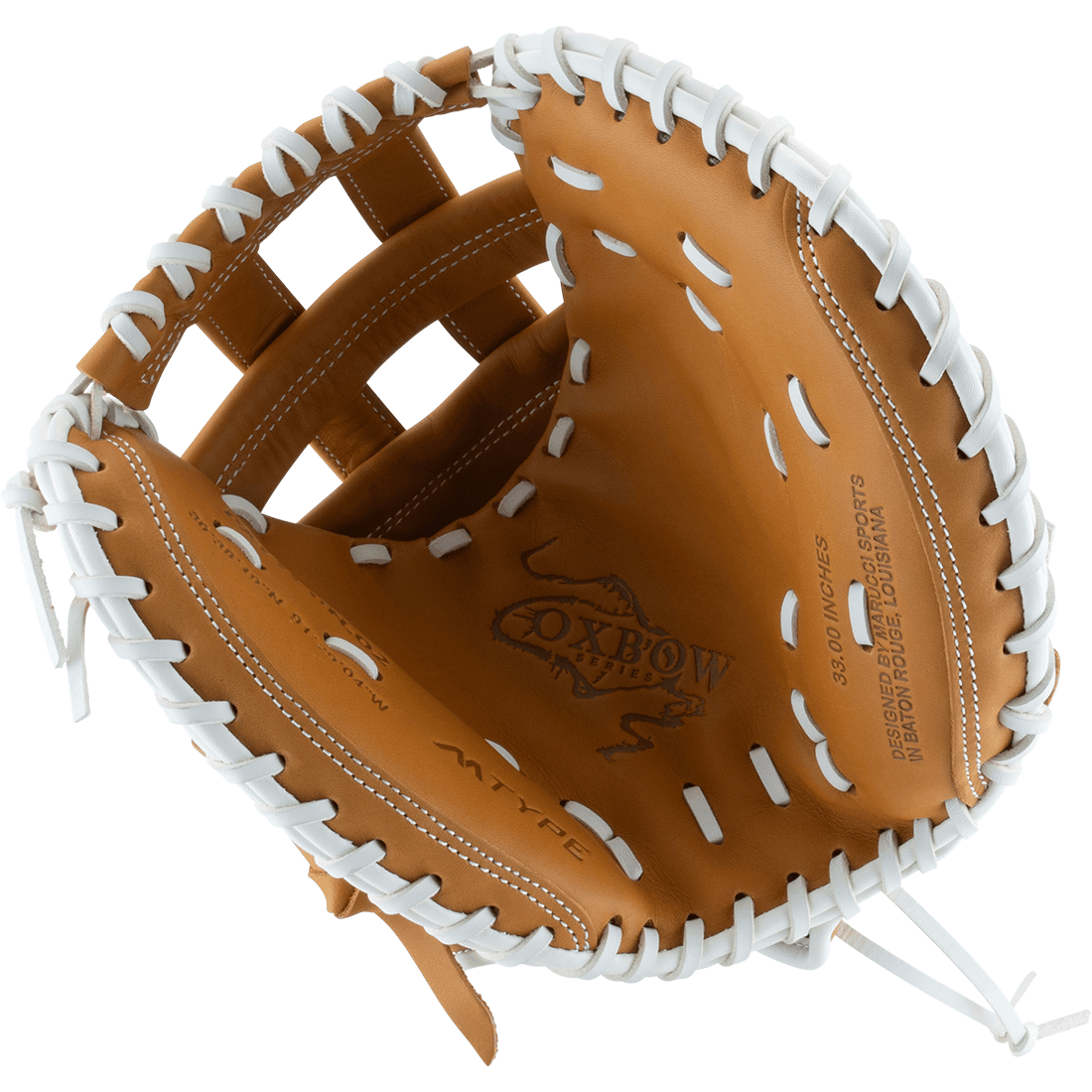 Marucci Oxbow 33" M Type Basket Fastpitch Catcher's Mitt: MFGOX230C2FP