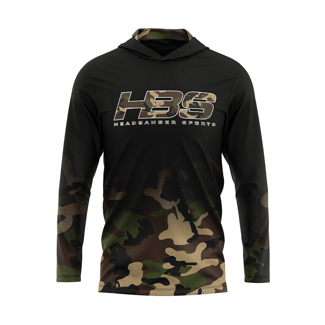 Headbanger Sports Long Sleeve Military Worlds Lightweight Hoodies (Multiple Colors)