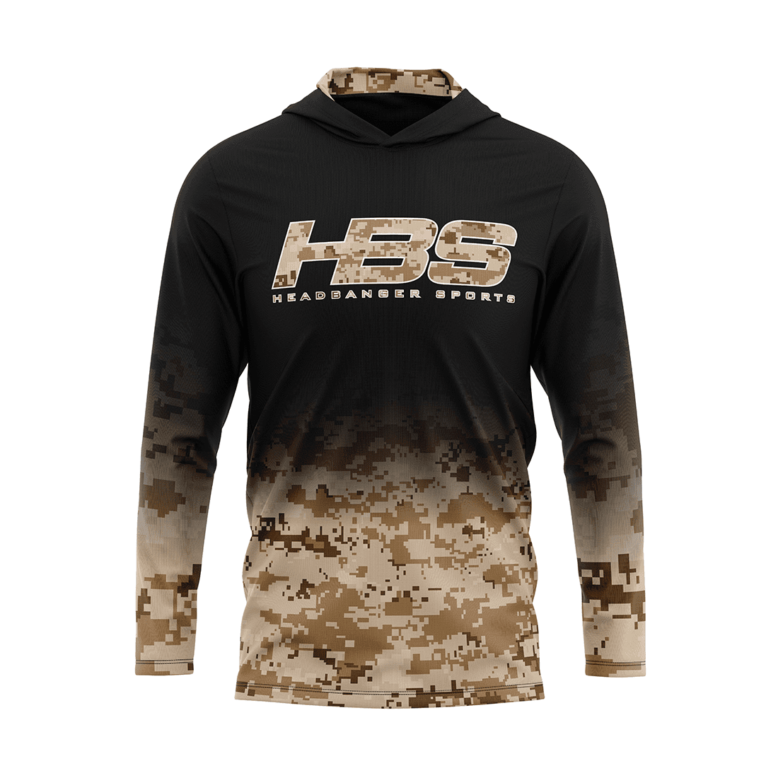 Headbanger Sports Long Sleeve Military Worlds Lightweight Hoodies (Multiple Colors)