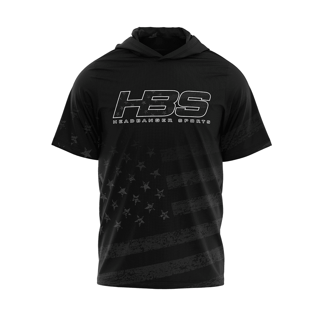 Headbanger Sports Short Sleeve Military Worlds Lightweight Hoodies (Multiple Colors)