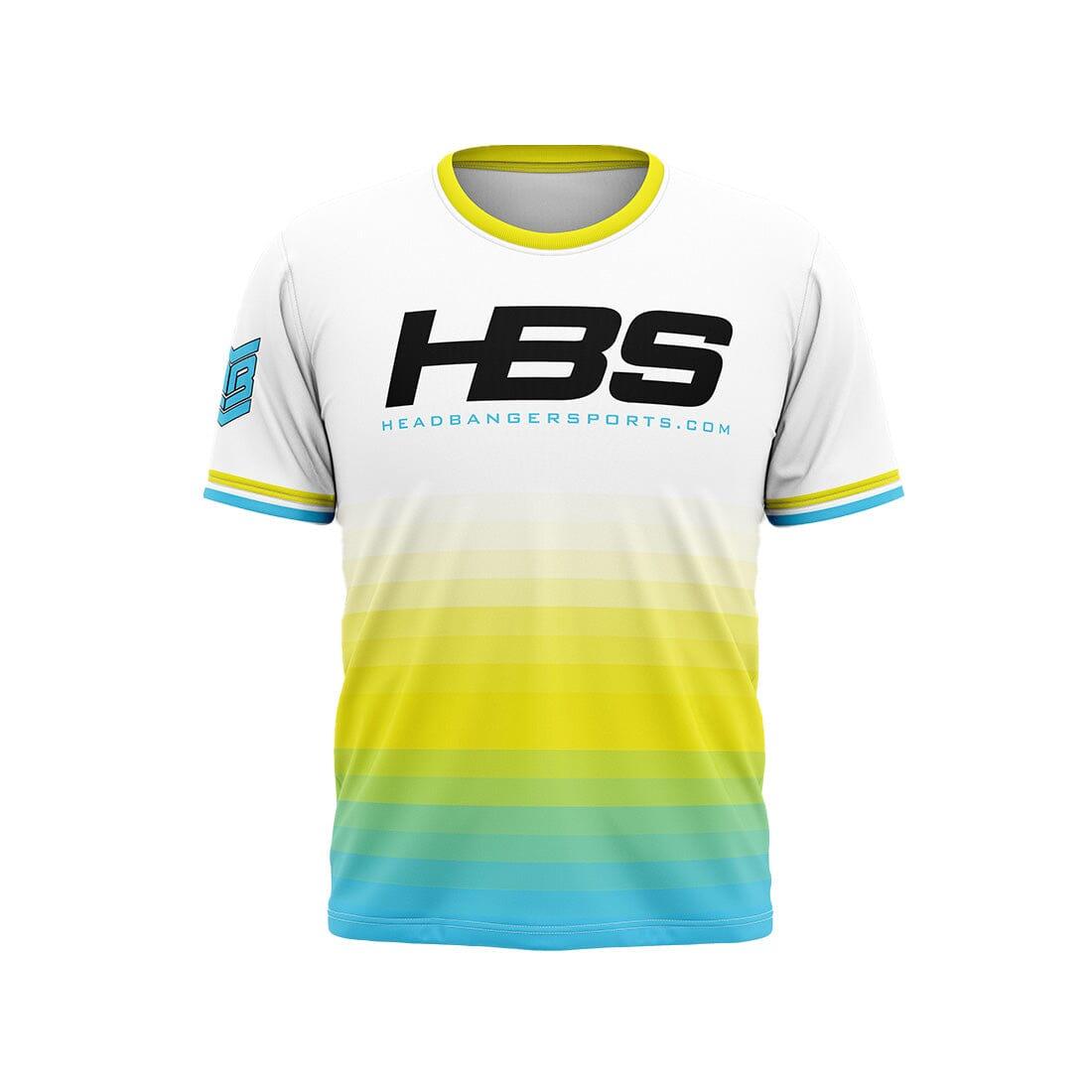 Headbanger Sports Gradient Fade Series Short Sleeve Jersey: Multiple Designs