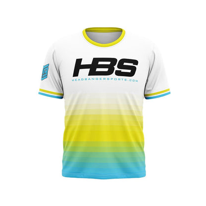 Headbanger Sports Gradient Fade Series Short Sleeve Jersey: Multiple Designs