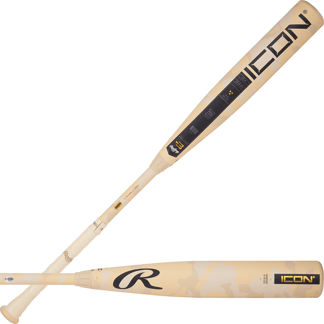 2025 Rawlings Icon (-3) BBCOR Baseball Bat: RBB5I3