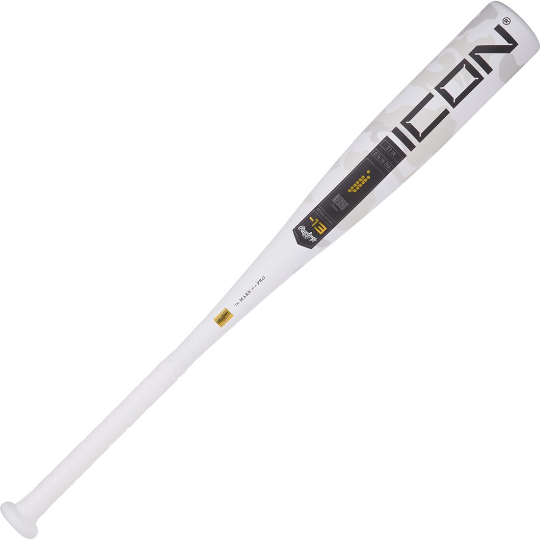 2025 Rawlings Icon 2 5/8" (-13) Junior Big Barrel Baseball Bat: RJB5I13