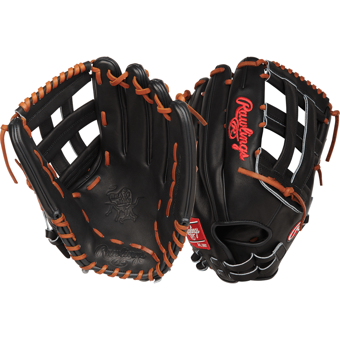 Rawlings Heart of the Hide Series 14" Slowpitch Softball Glove: RPRO140SP