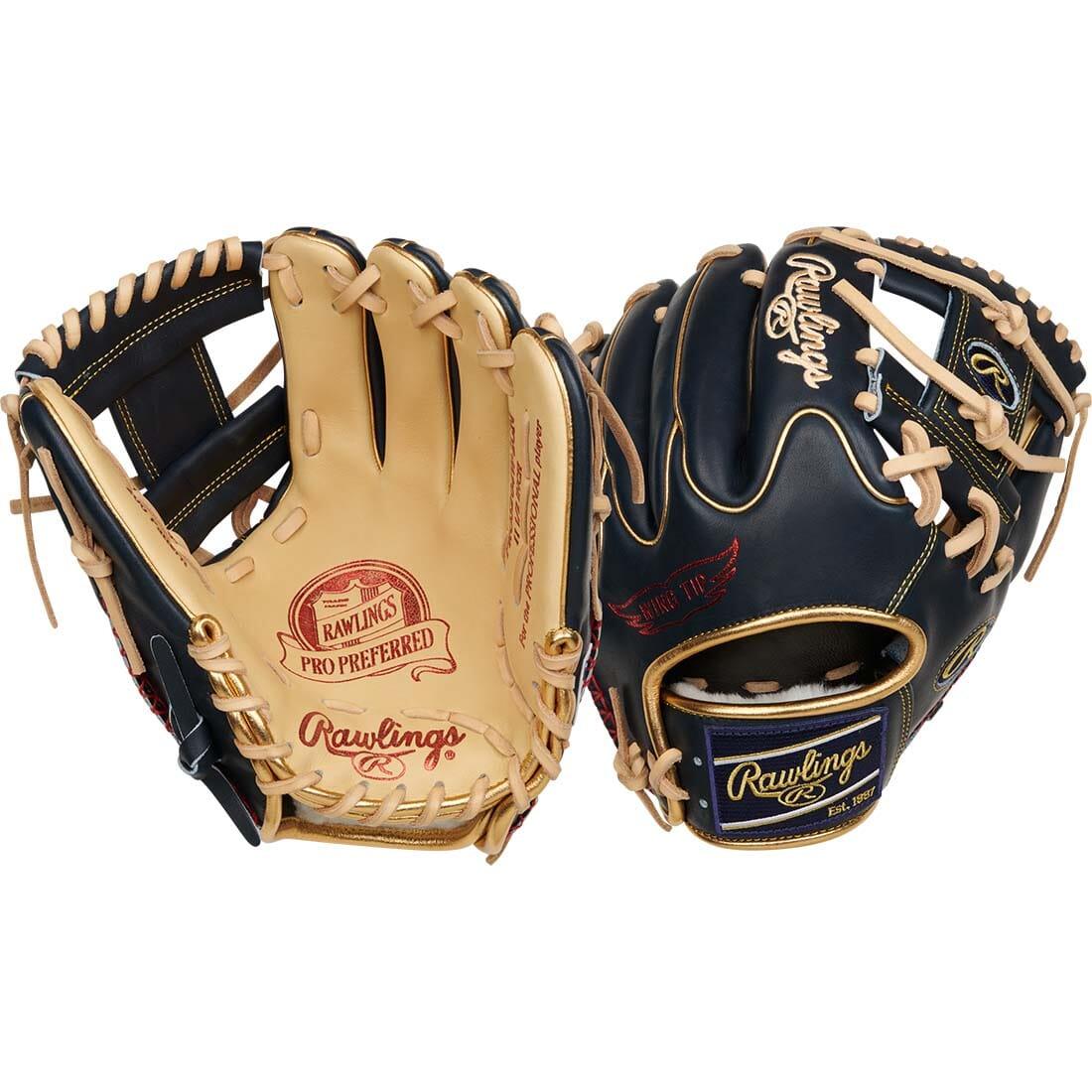 Shop the Rawlings Pro Preferred 11.5" Infield Baseball Glove: RPROS204W-2CN at Headbanger Sports