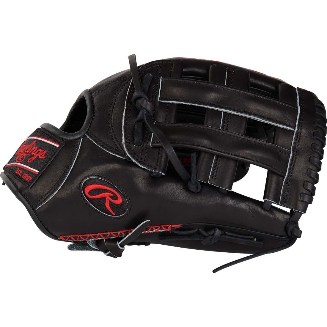 Shop the Rawlings Pro Preferred 12.75" Outfield Baseball Glove: RPROS3039-6BSS at Headbanger Sports