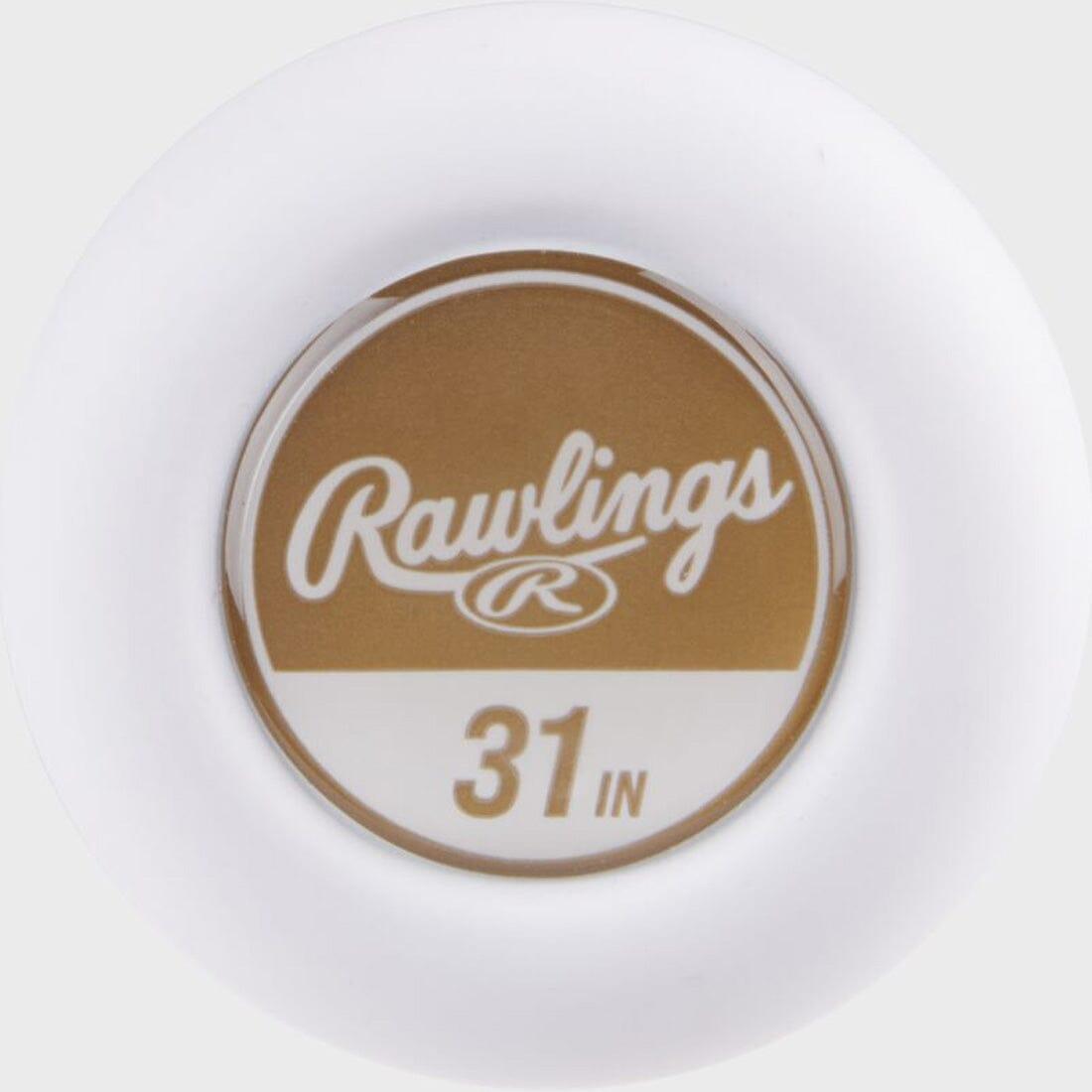 The Bottom Knob of a Rawlings ICON -5 USSSA Baseball Bat from Headbanger Sports