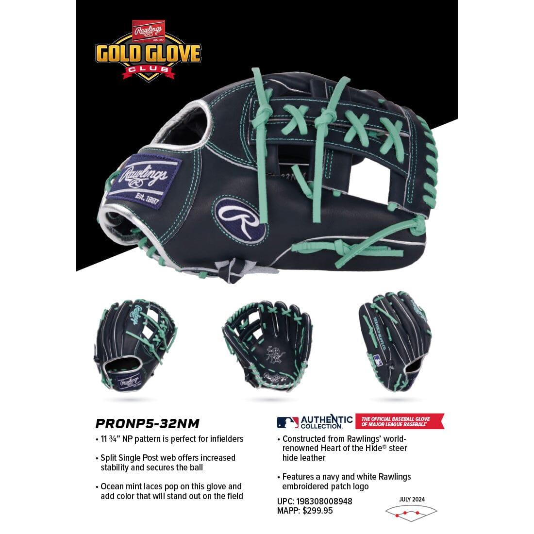 2024 Rawlings Heart of the Hide RGGC July 11.75" Infield Baseball Glove: PRONP5-32NM