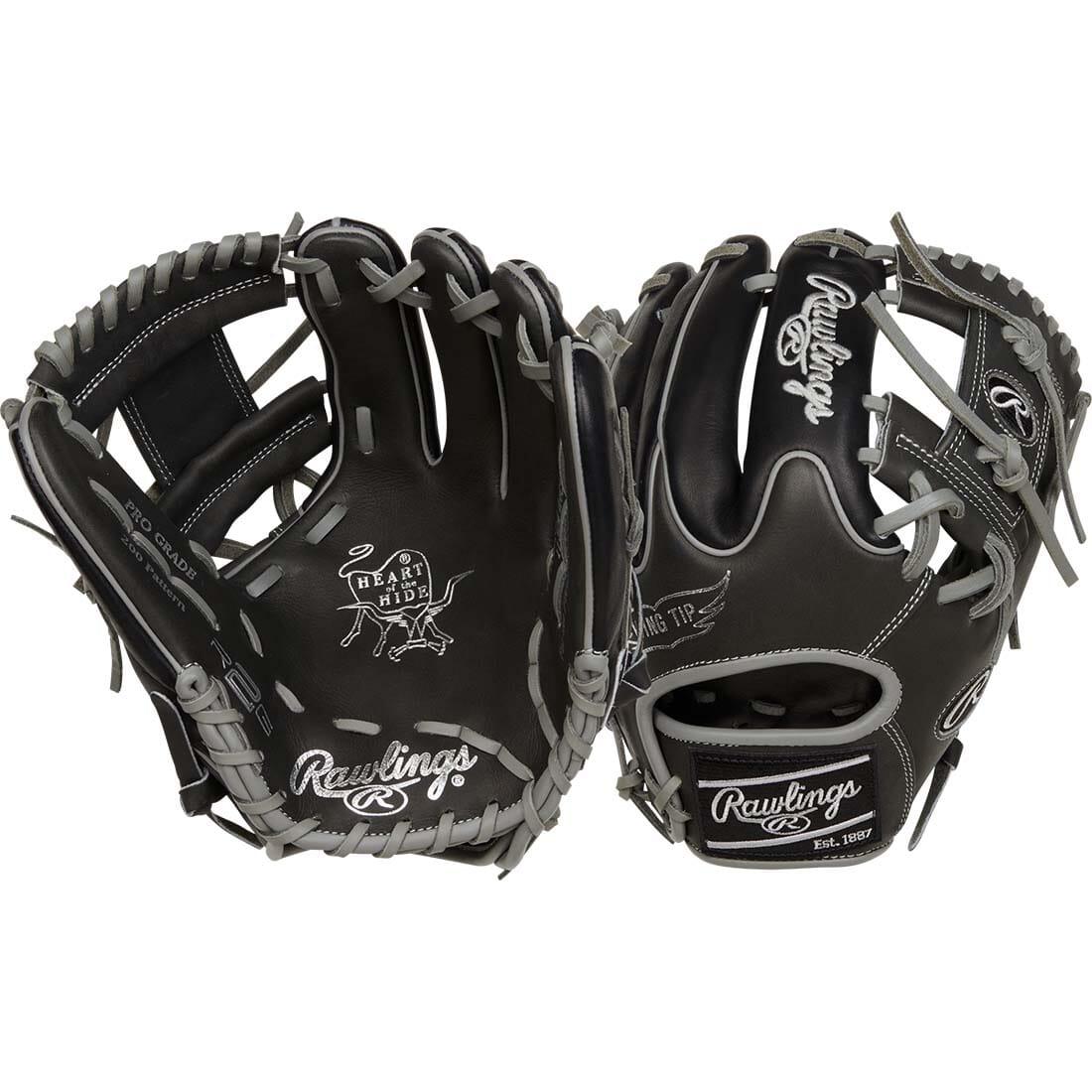 You'll be stalking the Infield with a Purpose once you put on this Dark-Shadow Rawlings Heart of the Hide 11.75-inch Infield Glove! Upgrade Your Glove Today.