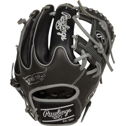 You'll be stalking the Infield with a Purpose once you put on this Dark-Shadow Rawlings Heart of the Hide 11.75-inch Infield Glove! Upgrade Your Glove Today.