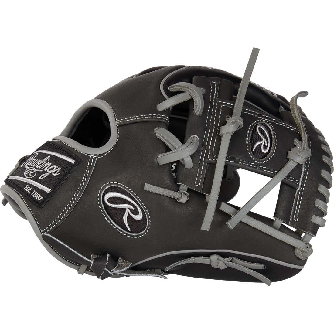 You'll be stalking the Infield with a Purpose once you put on this Dark-Shadow Rawlings Heart of the Hide 11.75-inch Infield Glove! Upgrade Your Glove Today.