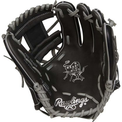 You'll be stalking the Infield with a Purpose once you put on this Dark-Shadow Rawlings Heart of the Hide 11.75-inch Infield Glove! Upgrade Your Glove Today.