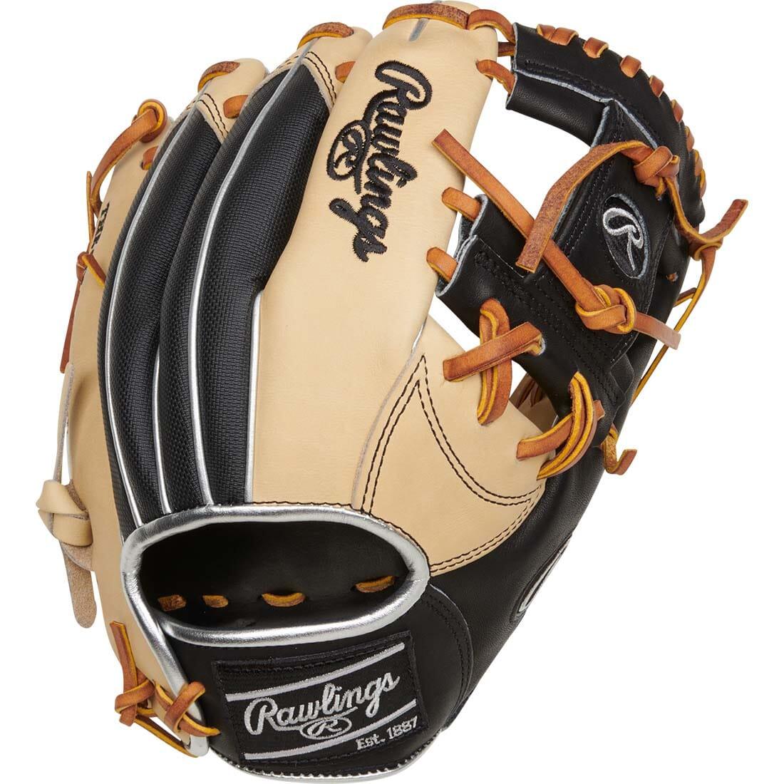 Own the Infield With This Heart of the Hide Ready to Go Series 11.5-inch Infield Baseball Glove! Featuring a Striking Black and Camel Colorway, and PRO I Web.