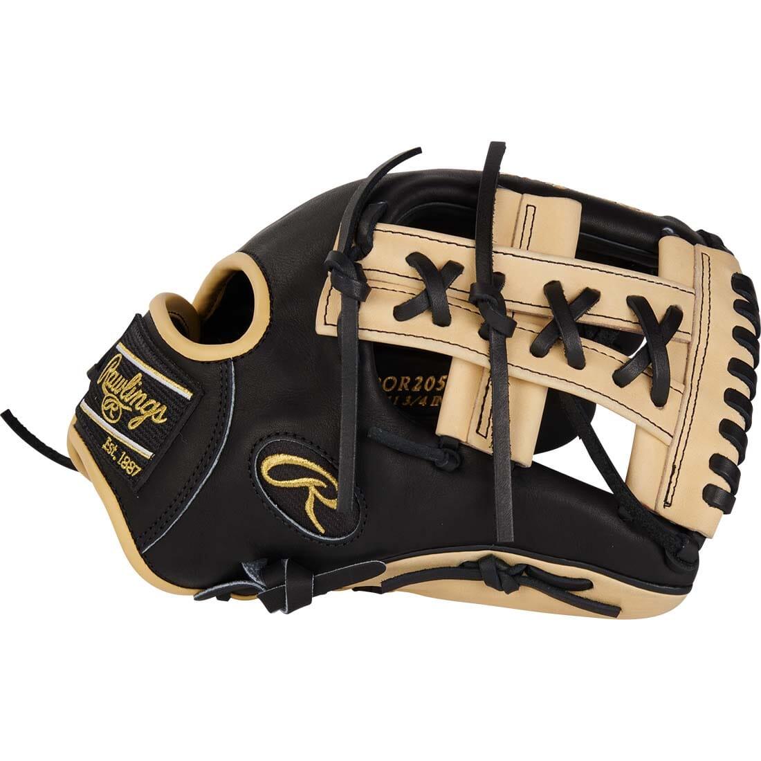 This 11.75-inch Rawlings Heart of the Hide R2G Black and Tan ContoUR Fit Utility Glove is Perfect for the Jack-Of-All-Trades Who Can Play Anywhere.