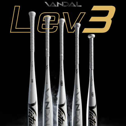 Victus Vandal Lev3 Junior Big Barrel (-10) USSSA Baseball Bat: VJBBV3