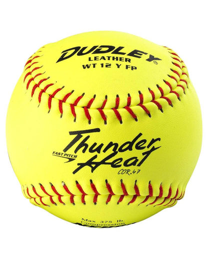 Dudley 12" NFHS Thunder Heat Fastpitch Softball (Dozen) Bucket: 4D48051