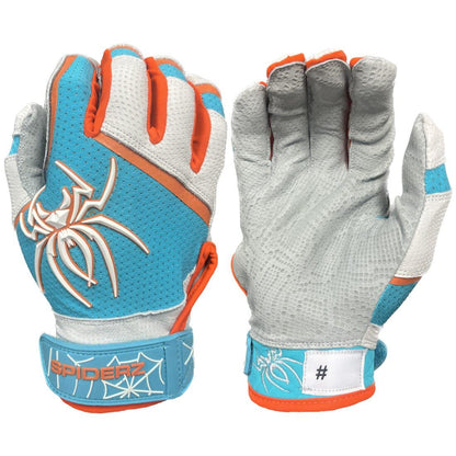 2024 Spiderz Hybrid Batting Gloves: SO FLO