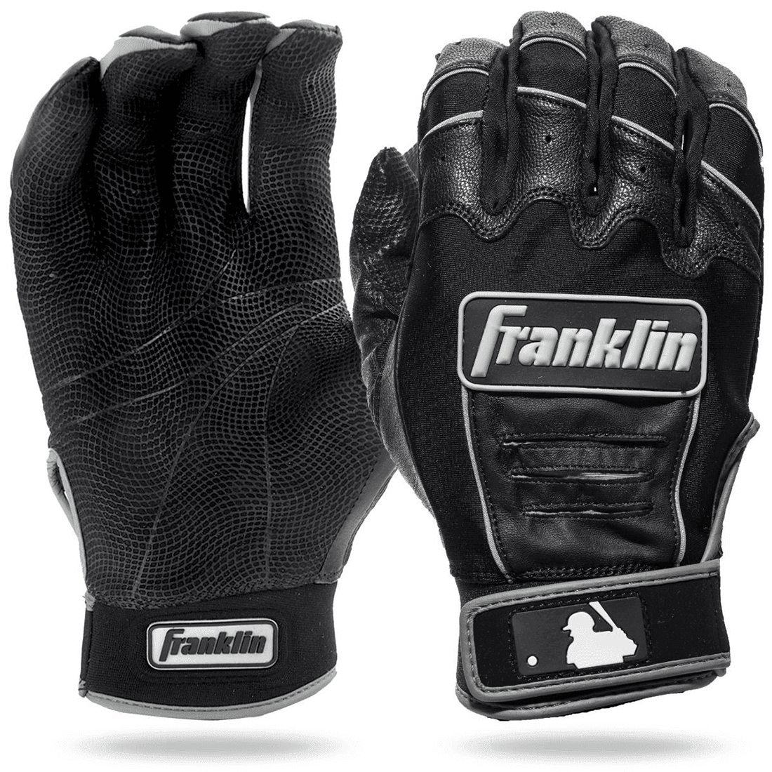 Franklin CFX Pro Black Batting Gloves: 20551F