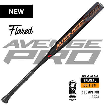 2023 Axe Avenge Pro Flared USSSA Slowpitch Softball Bat - Balanced: L154KA-FLR