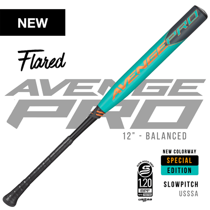 2023 Axe Avenge Pro Flared "Miami Edition" 12" Balanced USSSA Slowpitch Softball Bat: L154KM-FLR