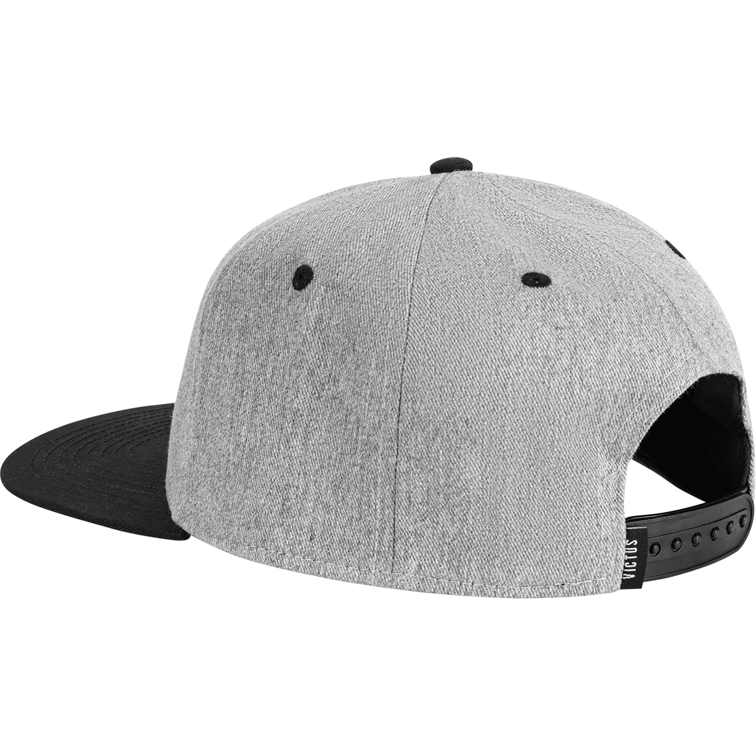 Victus Outline Scripted Trucker Hat: VAHTOUSCR-GY/BK-A