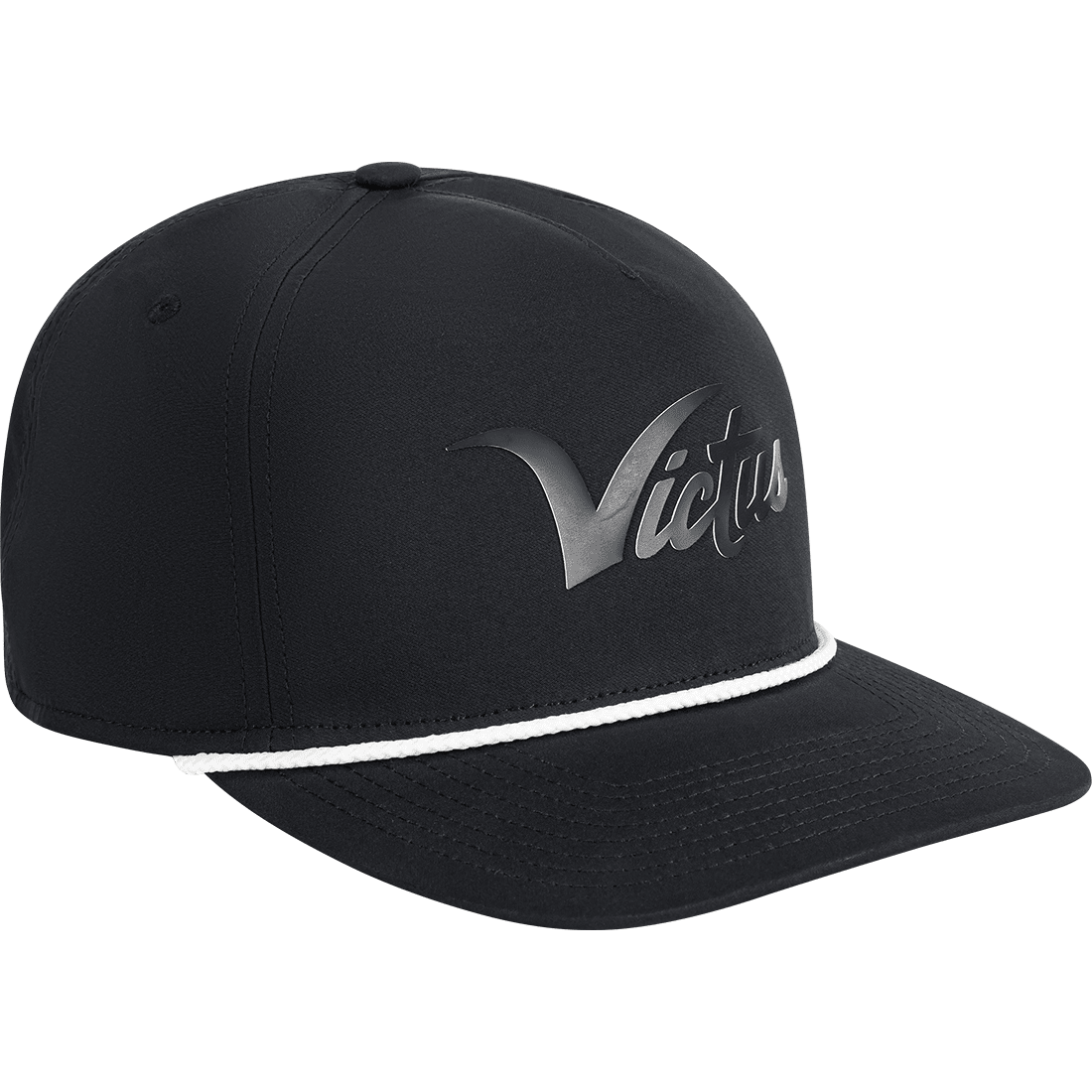 Victus Premium Rope Snapback Hat: VAHTROPE-BK-A