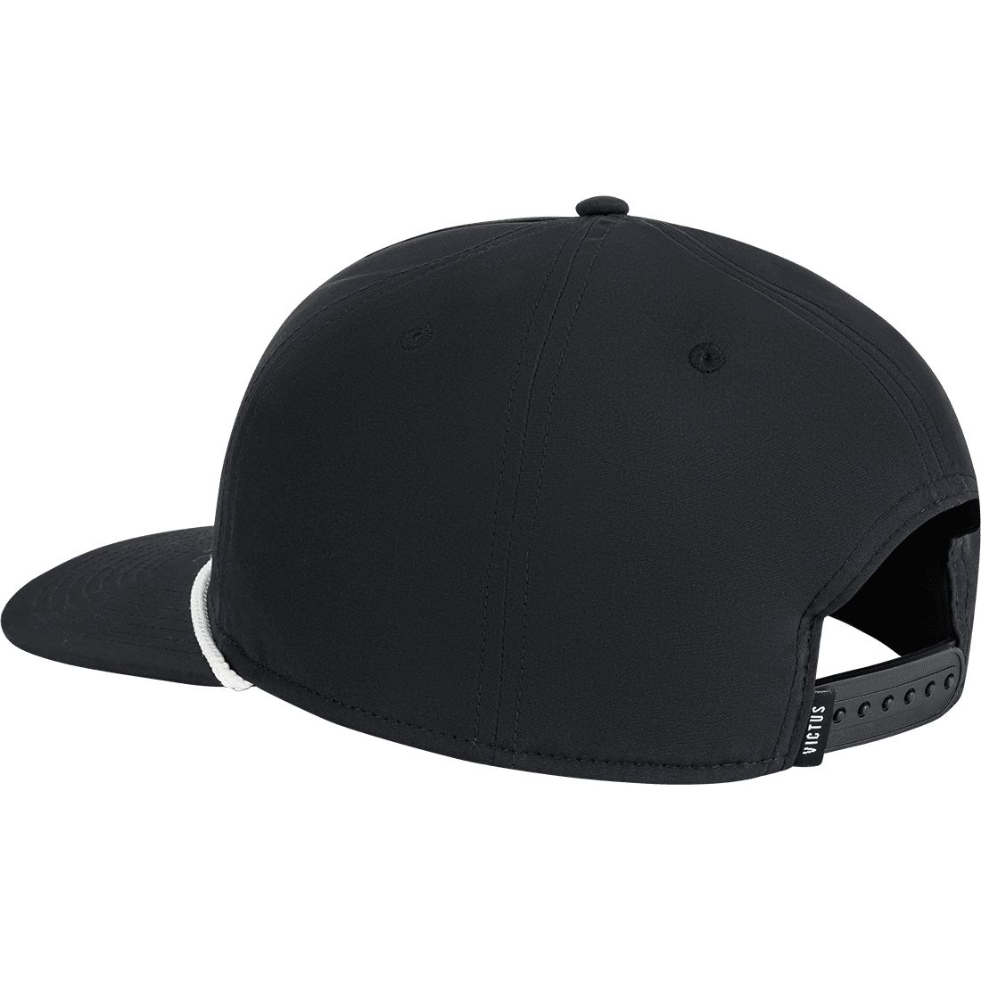 Victus Premium Rope Snapback Hat: VAHTROPE-BK-A