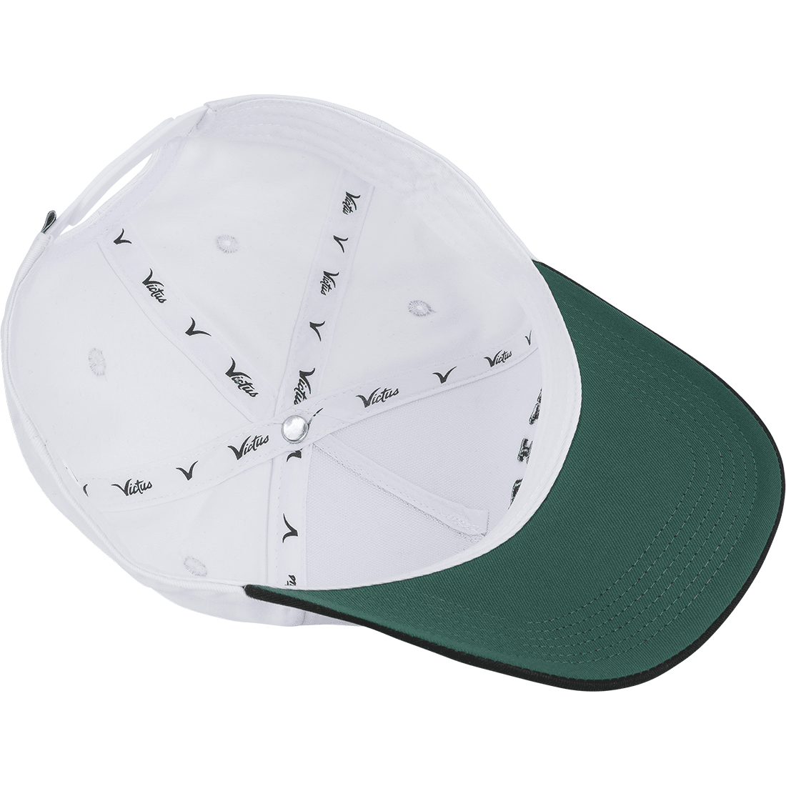 Victus Baseball Snapback Hat: VAHTVB-W/BK