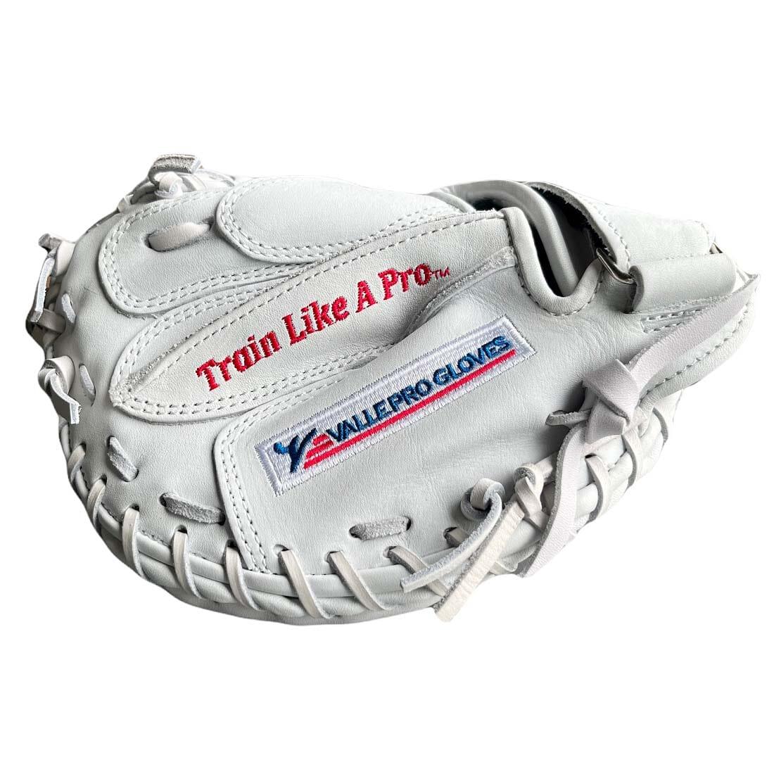 Shop the Valle Eagle 27" Weighted Catcher's Training Mitt: E27WT at Headbanger Sports