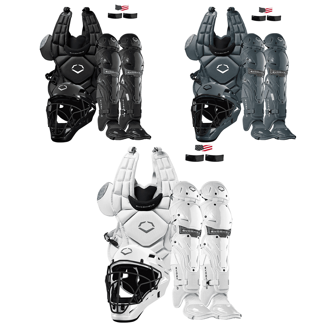 EvoShield G2S Fastpitch Catcher's Gear Kit NOCSAE APPROVED: WB574450