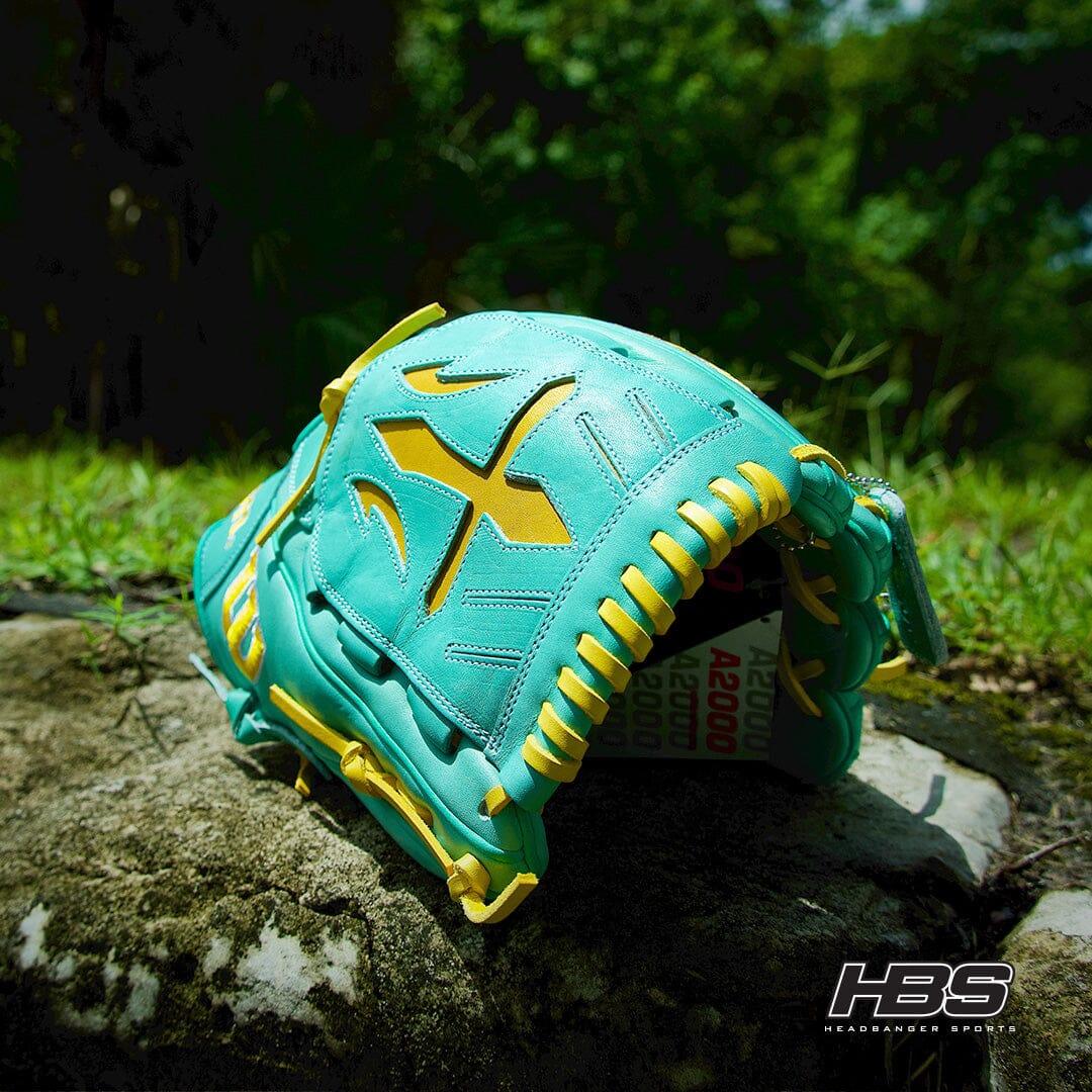 Top Binding on the 2024 Wilson A2000 B23 12" Pitcher's Baseball Glove from Headbanger Sports