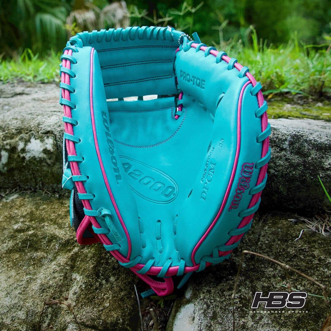 2024 Fall Wilson A2000 SuperSkin 33" Baseball Catcher's Mitt: WBW10227433 from Headbanger Sports