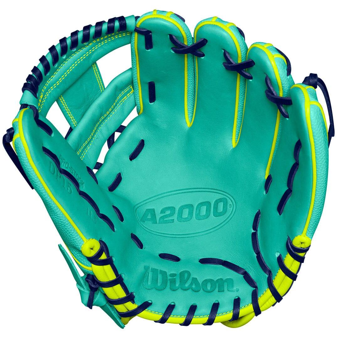 Inside Palm View of the brand new 2024 Wilson Fall SuperSkin DP15 11.5" Baseball Glove: WBW102275115