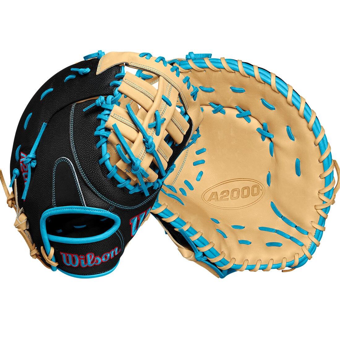 Front and Back view of the brand new 2024 Wilson Fall A2000 1679 SuperSkin 12.5" Baseball First Base Mitt