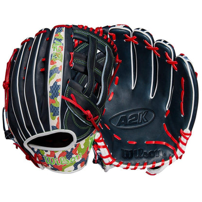 2024 Fall Wilson A2K Super SnakeSkin MH23 Michael Harris II 12.75" Outfield Baseball Glove from Headbanger Sports