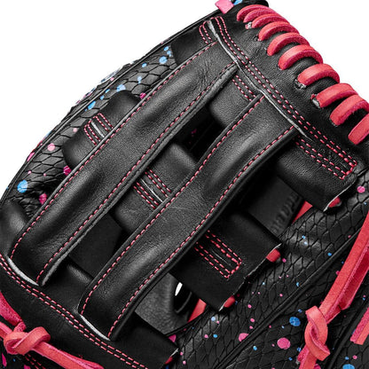 H Web View of the new Wilson A2000 Super SnakeSkin EDC44 Elly De La Cruz 12" Baseball Glove from Headbanger Sports