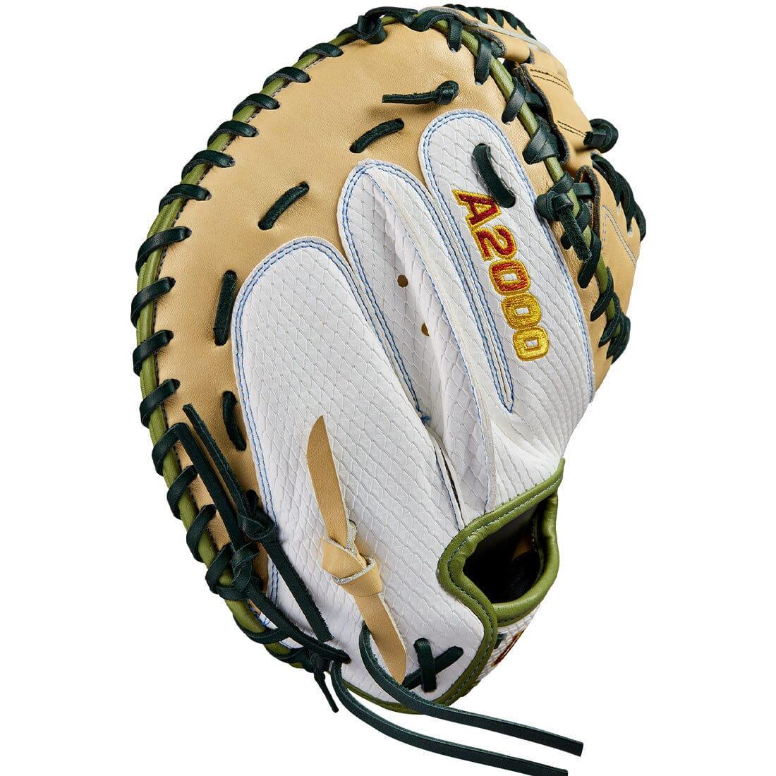 Wilson A2000 Super SnakeSkin FPCM23 Sashel Palacios 34" Fastpitch Softball Catcher's Mitt from Headbanger Sports